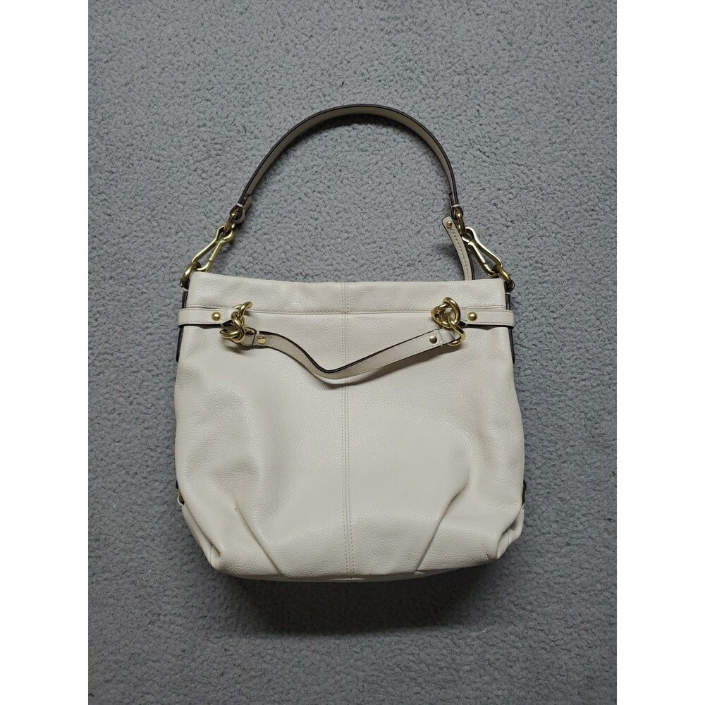 Coach Brooke Convertible Shoulder Handbag Leather Hobo Bag